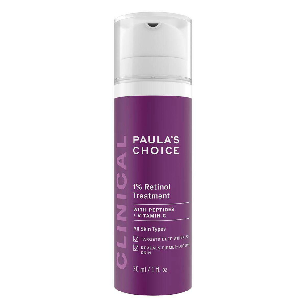 Paula's Choice Clinical 1% Retinol Treatment with Vitamin C and Peptides All Skin Types 30ml