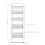 DuraTherm Heated Towel Rail Brushed Brass 1200 x 450mm Flat 3