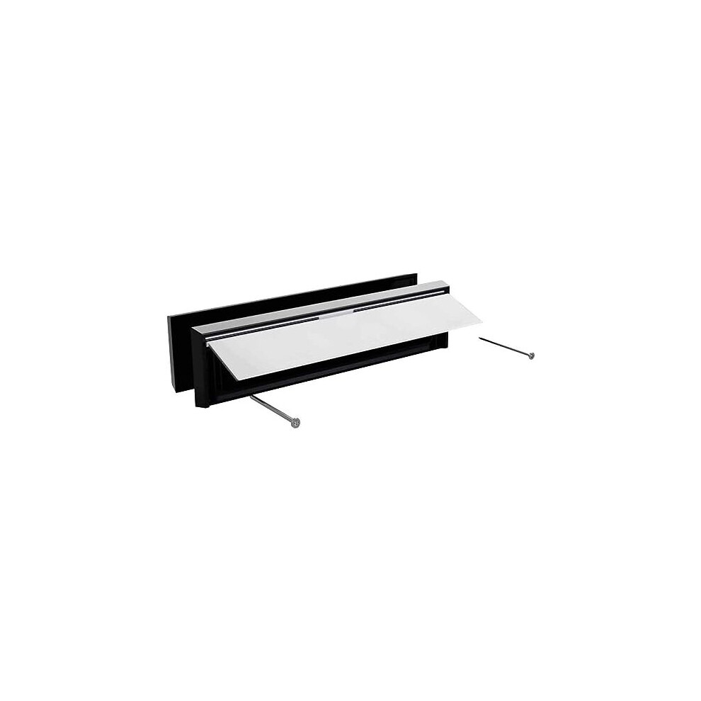 Stormguard Internal & External Sleeved Letterbox Plate Cover Set Upvc Or Wooden Doors (White) 738944575406