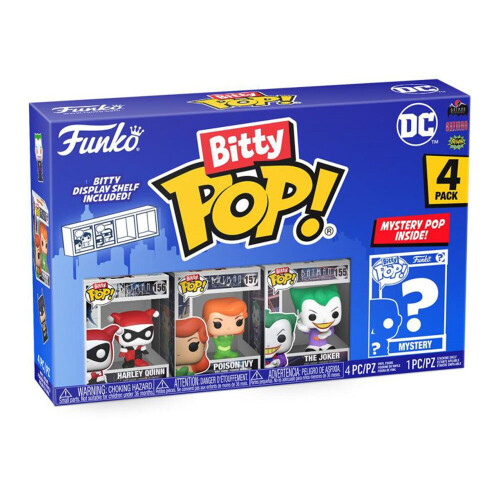 DC Comics DC Comics Harley Quinn Bitty Pop! 4-Pack