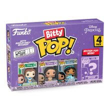 Blister 4 Figuren Bitty POP Disney Prinzessin Belle
