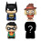 DC Comics DC Comics Batman Bitty Pop! 4-Pack 2