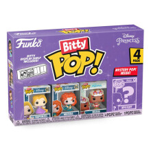 Blister 4 Figuren Bitty POP Disney Prinzessin Rapunzel
