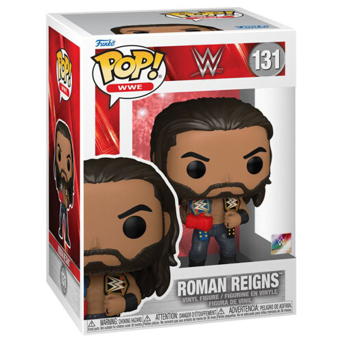 WWE WWE Roman Reigns with Belts Pop! Vinyl