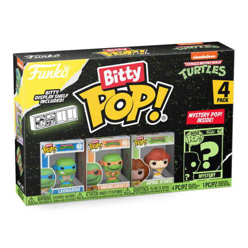 Teenage Mutant Ninja Turtles Teenage Mutant Ninja Turtles Leonardo Bitty Pop! 4-Pack