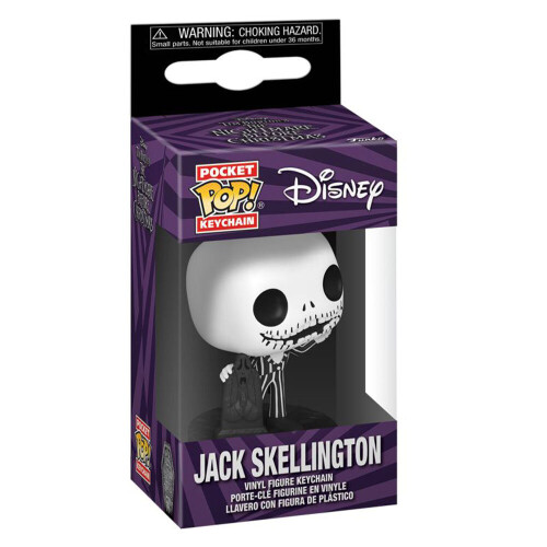 Funko TNBC Jack Skellington 30th Anniv Pop! Keychain