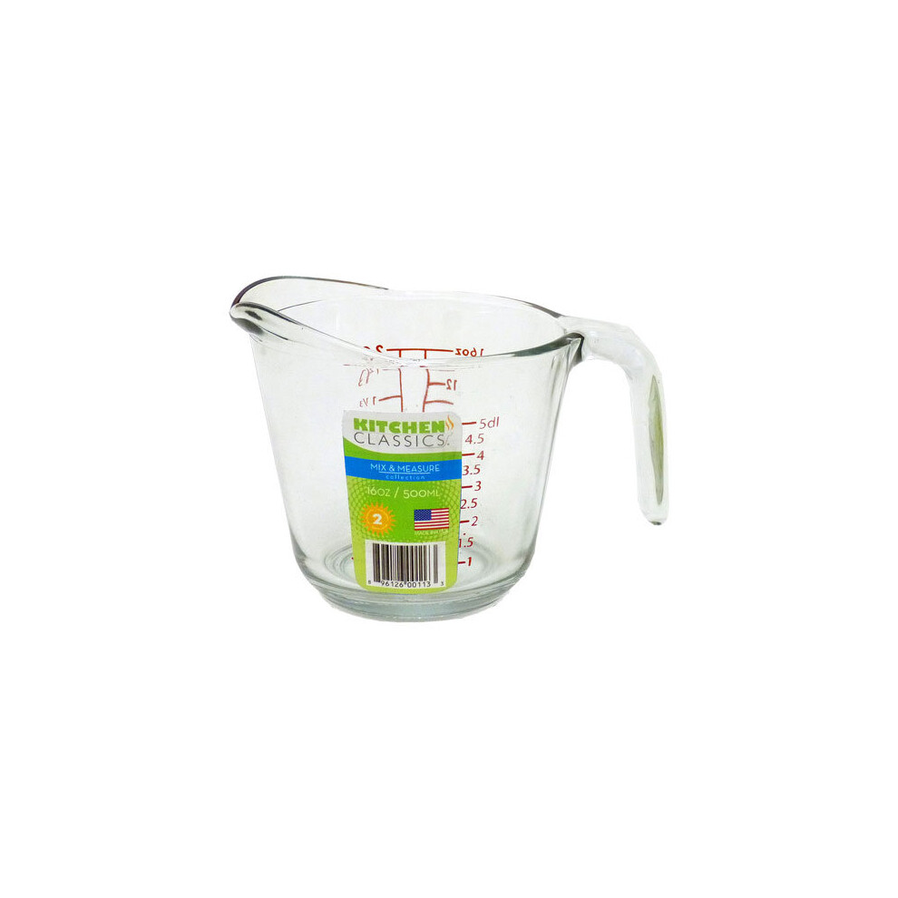 Kitchen Classics Glass Measure Jug (2 Cup) on OnBuy