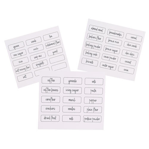 Étiquettes pour boîtes Appetito (paquet de 45) 1