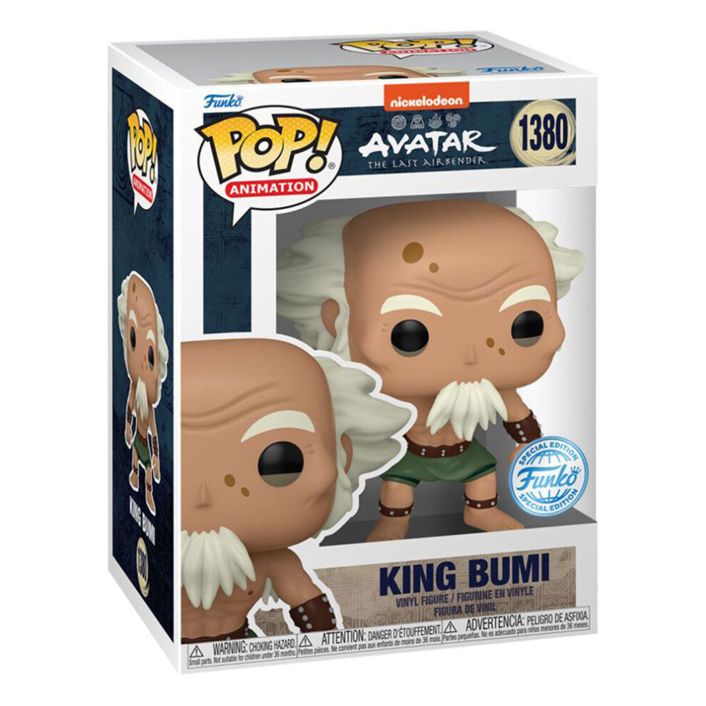 Photos - Action Figures / Transformers Avatar the Last Airbender King Bumi US Exclusive Pop! Vinyl