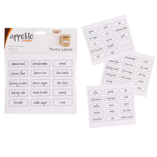 Étiquettes pour boîtes Appetito (paquet de 45) 2