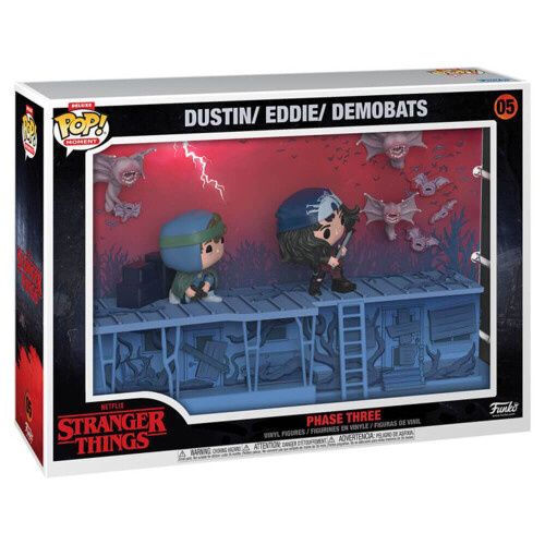 Seltsame Dinge Dustin & Eddie Pop! Vinyl Moment Deluxe