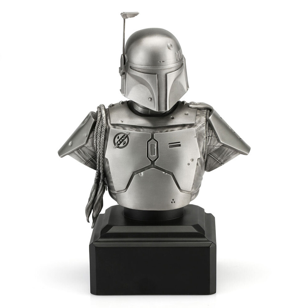 Star Wars Royal Selangor Boba Fett Pewter Bust