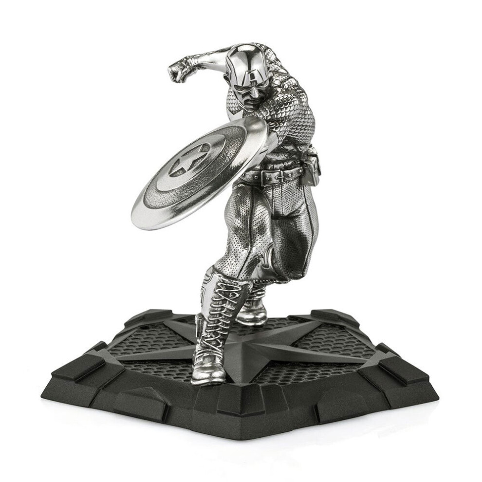 Captain America Royal Selangor First Avenger Pewter Figurine