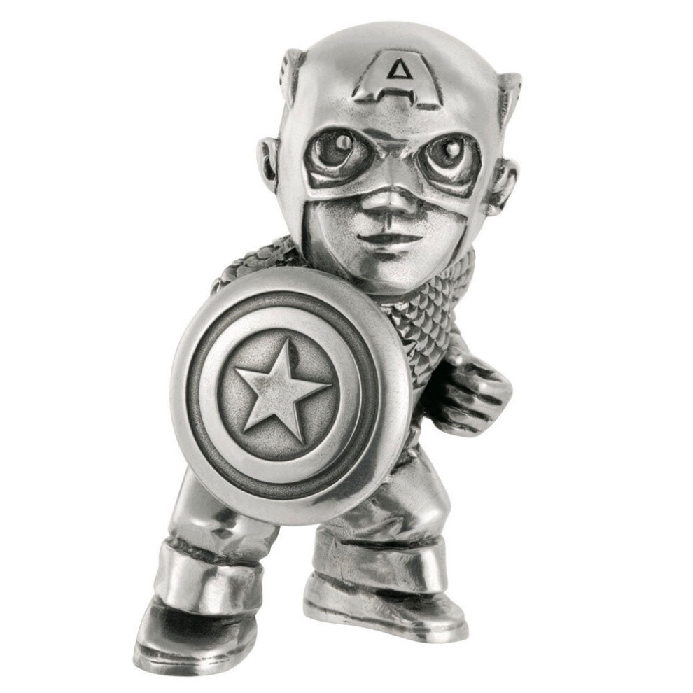 Captain America Royal Selangor Mini Pewter Figurine