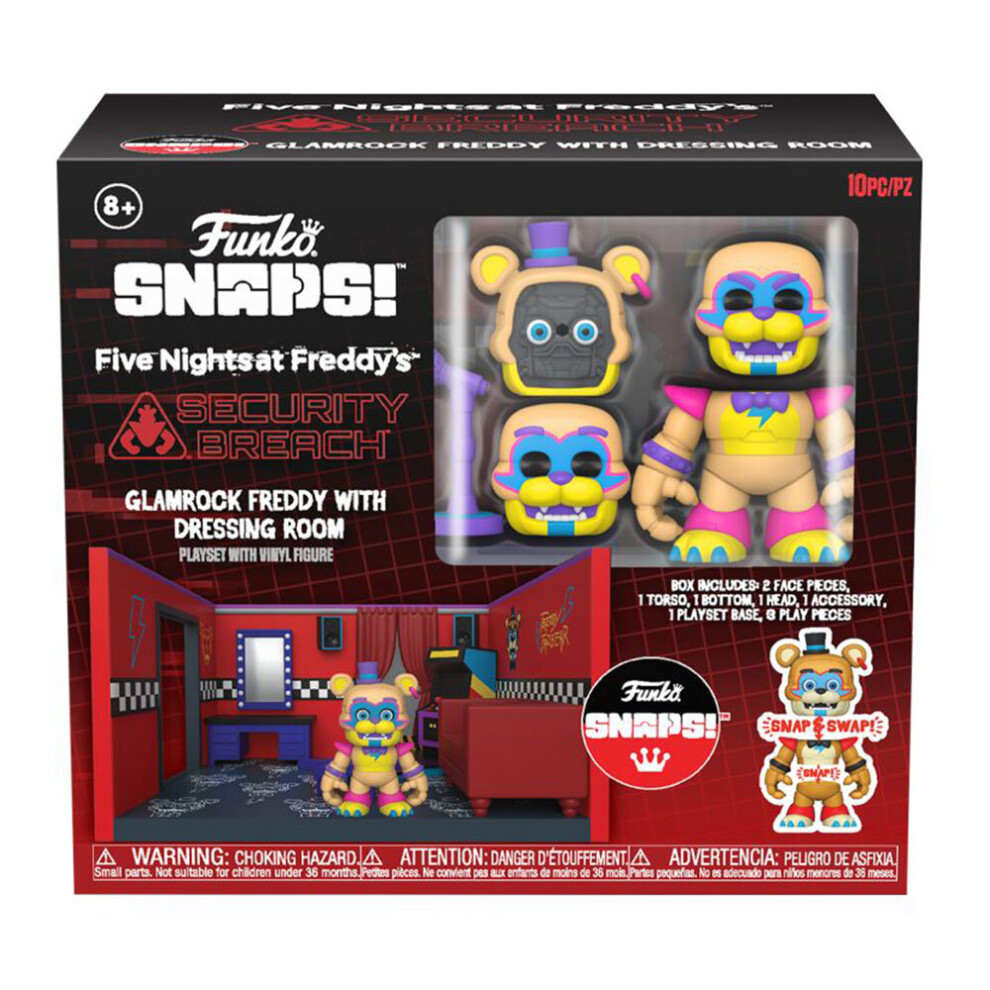 Five Nights at Freddy's Freddy's Room Snap Playset