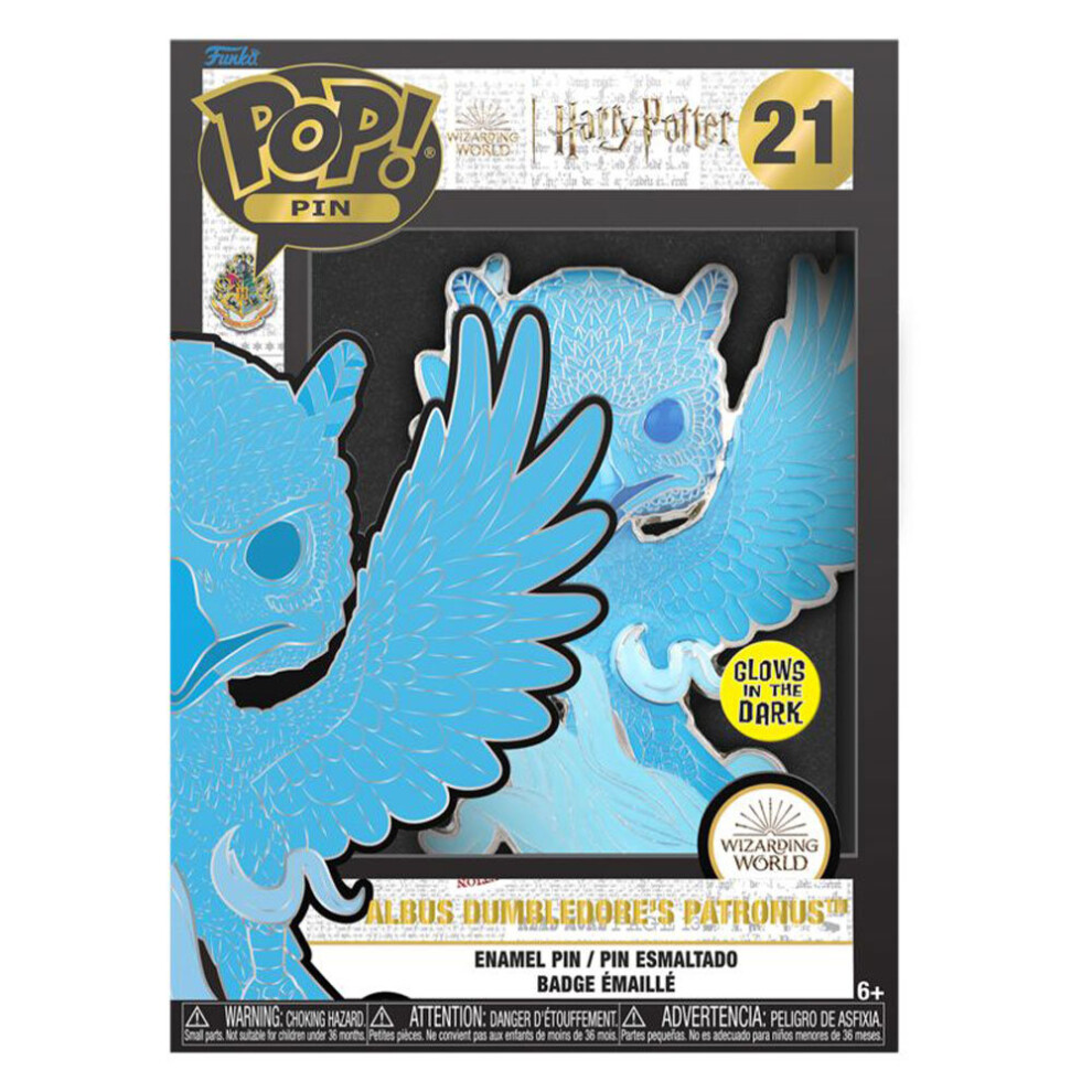 Harry Potter Albus Dumbledore's Patronus Pop! Enamel Pin