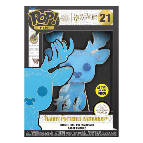 Harry Potter Harry Potter Harry Potter's Stag Patronus Pop! Enamel Pin