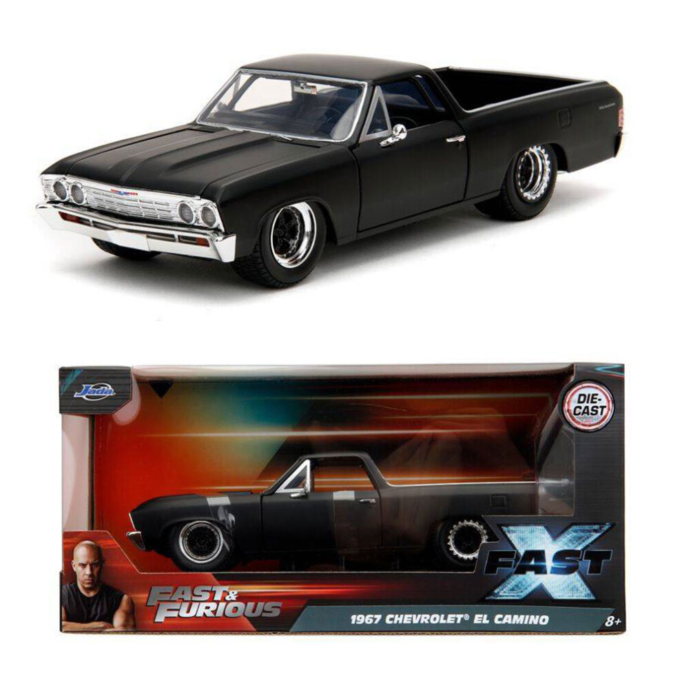 Photos - Toy Car Fast & Furious 10 Chevorlet El Camino 1967 1:24 Scale Ride