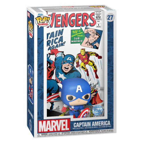 Marvel Marvel Comics Avengers #4 1963 Pop! Comic Cover