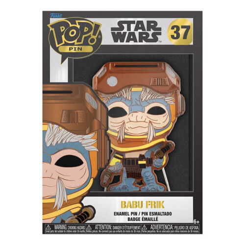 Star Wars Star Wars Babu Frik 4" Enamel Pop! Pin