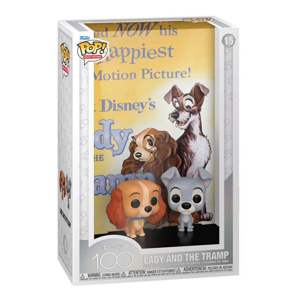 Photos - Painting Disney : D100 Lady & the Tramp Pop! Movie Poster
