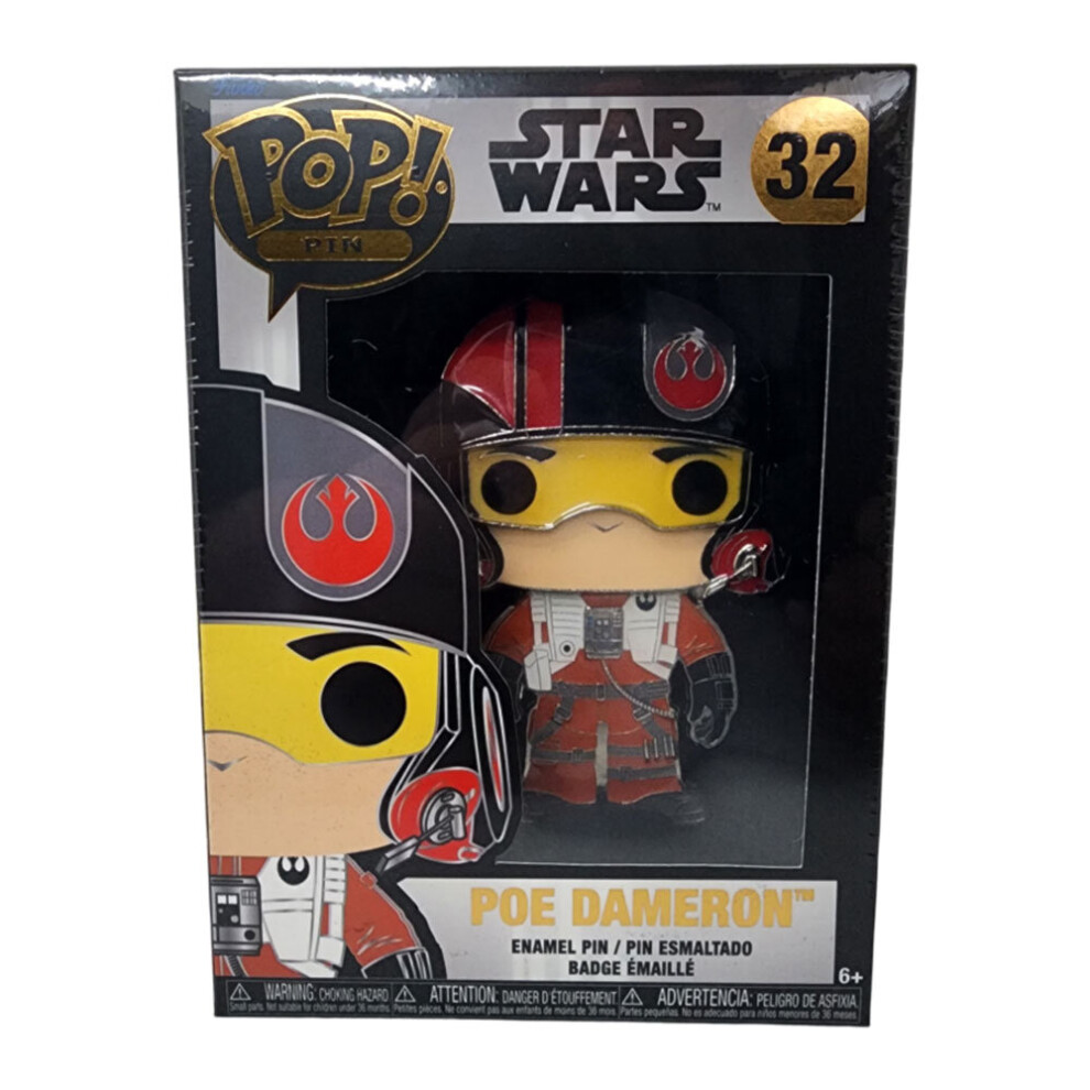 Star Wars Poe Dameron Pop! Enamel Pin Not,Specified