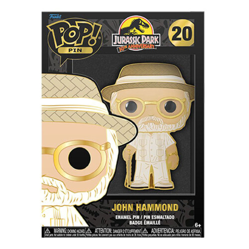 Jurassic Park Jurassic Park John Hammond 4" Enamel Pop! Pin