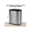 Stainless Steel Kitchen Knife Block and Utensils Holder 2
