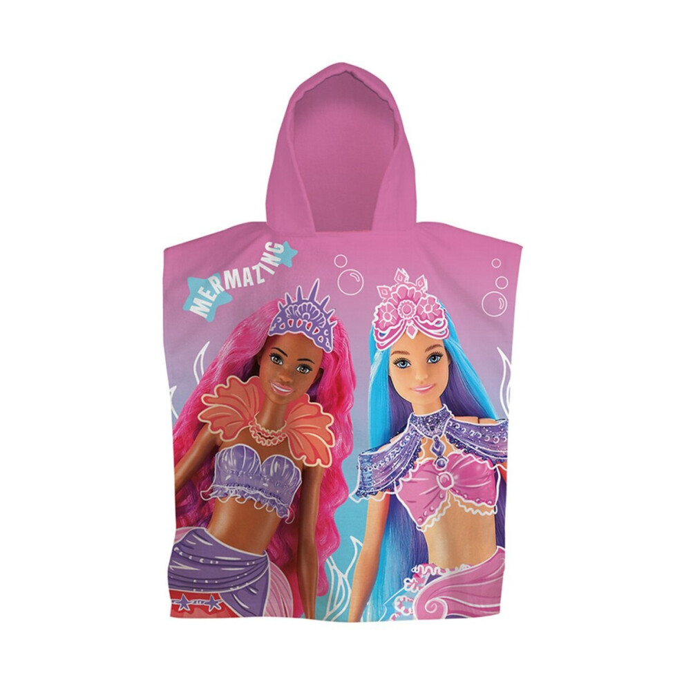 Barbie Mermazing Hooded Towel Poncho
