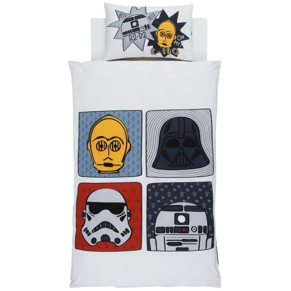 Star Wars 100% Cotton Single Duvet Cover Set