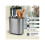 Stainless Steel Kitchen Knife Block and Utensils Holder 5