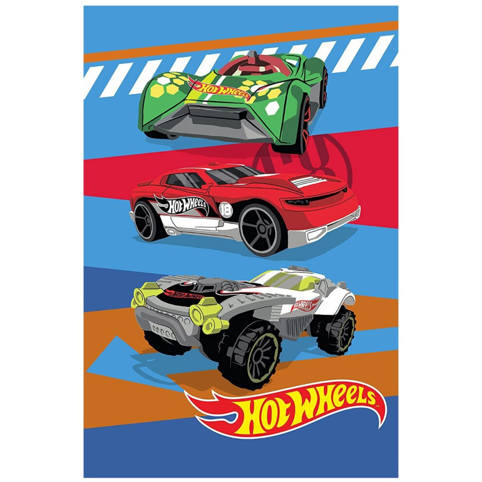 Hot Wheels Burn Fleece Blanket