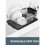 Kitchen Dish Rack Drainer with Cutlery Holder 3