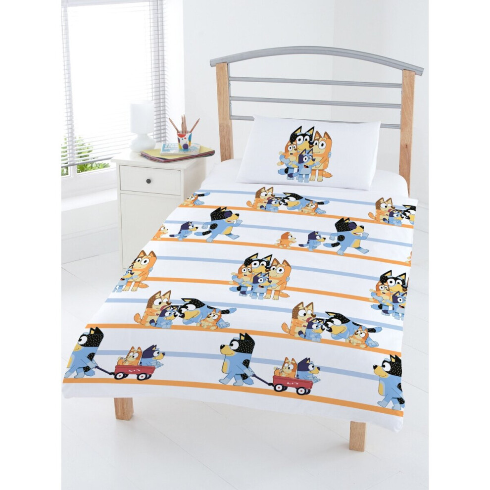 Bluey Family Junior Duvet Cover And Pillowcase Set