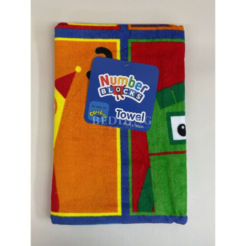 Numberblocks Beach Towel 1