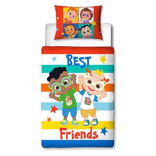 Cocomelon Cute Junior Duvet Cover and Pillowcase Set