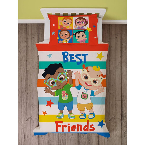 Cocomelon Cute Junior Duvet Cover and Pillowcase Set 2