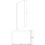 900mm Side Panel For Shower Enclosure 6mm Glass Black Semi-Frameless Modern 2