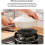 Heat Diffuser for Induction Hob, Heat Diffuser Heat Spreader Plate with Heat Proof Handle(Black) 4