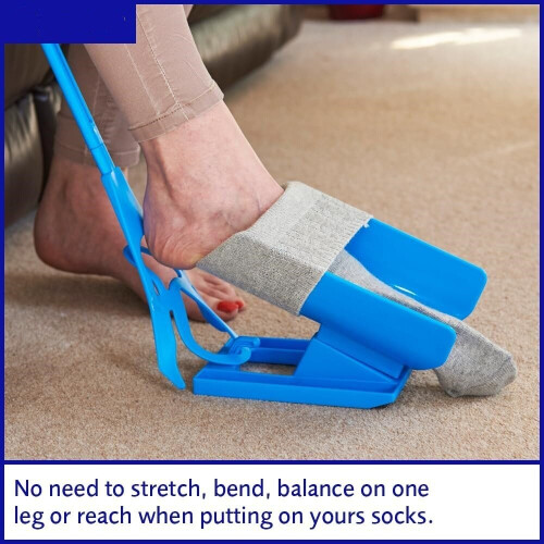 Sock-Aid for Putting Socks On and Off, Sock Puller 2