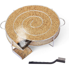Cold Smoke Generator Stainless Steel Meat and Fish Smoker with Cleaning Brush