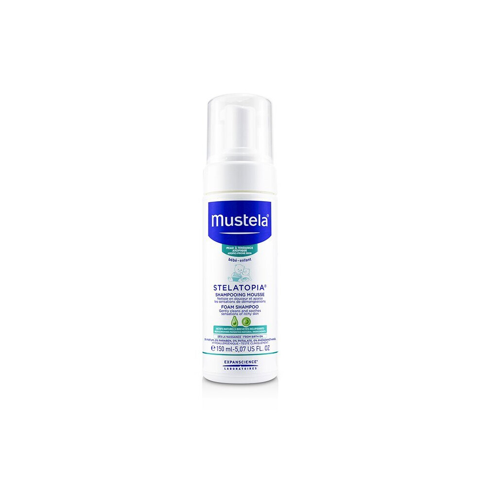 Stelatopia Foam Shampoo (gently Cleans And Soothes Sensations Of Itchy Skin) - 150ml/5.07oz