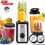 High Speed Juicer Multi Functional 700ml Mini Blender Ice Crusher 380W 1