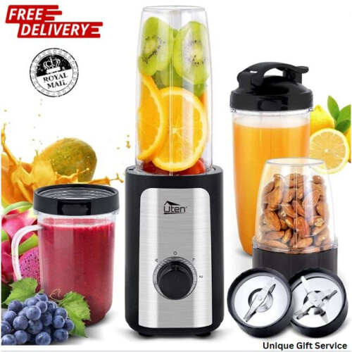 High Speed Juicer Multi Functional 700ml Mini Blender Ice Crusher 380W