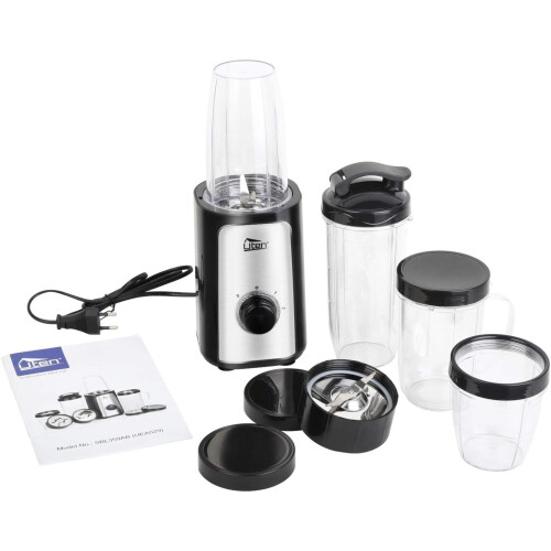 High Speed Juicer Multi Functional 700ml Mini Blender Ice Crusher 380W 1