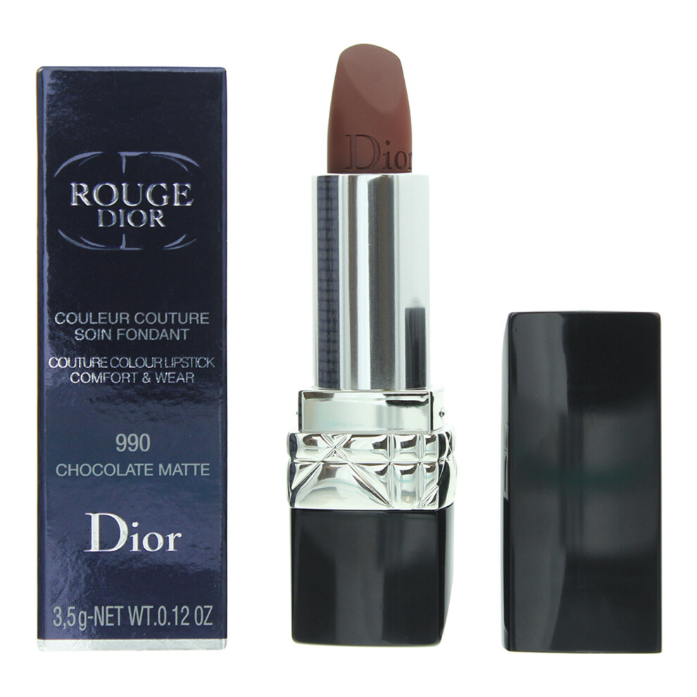 Christian Dior Rouge Couture Colour Comfort Lipstick 3.5g #990 Chocolate Matte