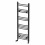 DuraTherm Curved Heated Towel Rail Matt Black - 1200 x 450mm 4