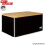 Bread Bin with Chopping Board Vintage Metal Longer and Fresh Rolls Box 1