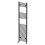 DuraTherm Heated Towel Rail Matt Black 1800 x 450mm Flat 4