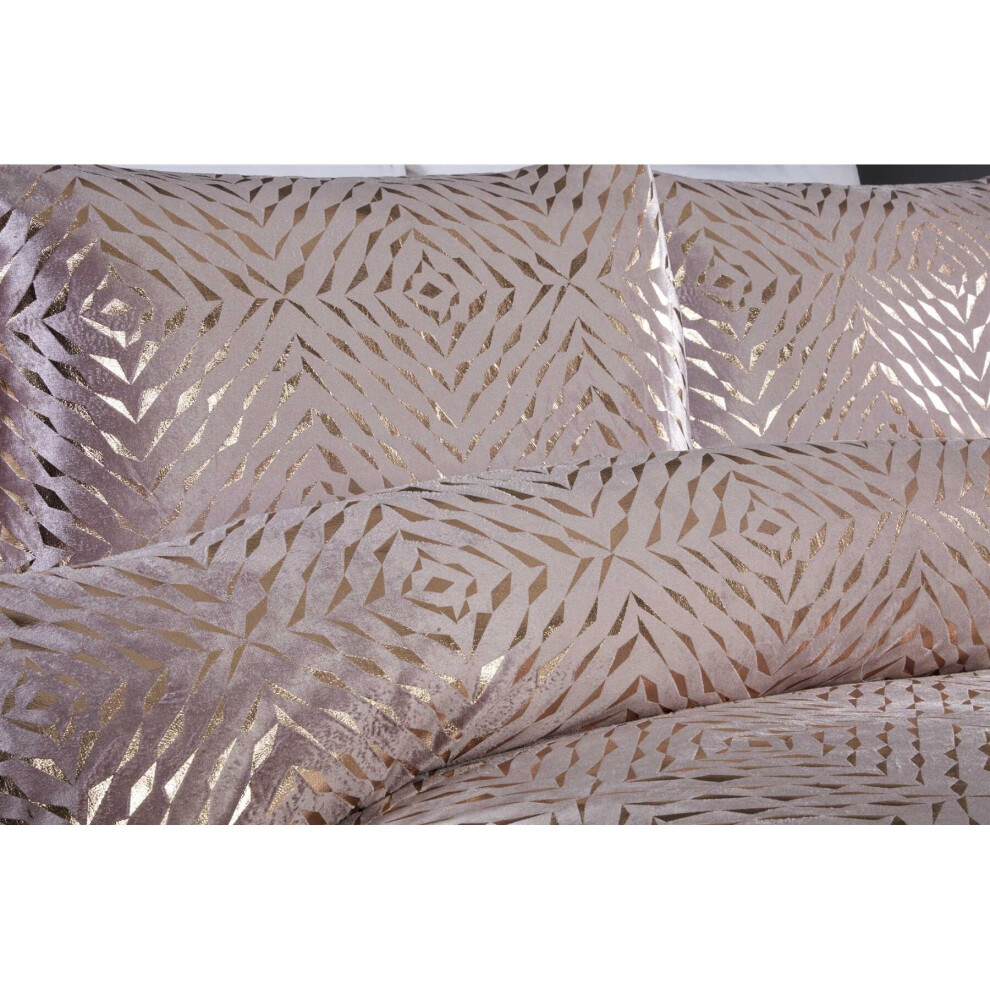 Rapport Bellagio Duvet Cover Set Blush Single